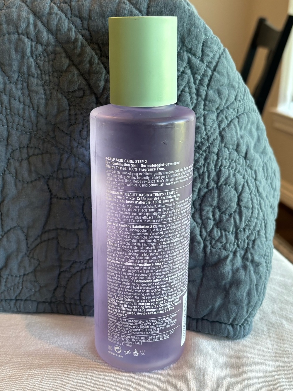 Clinique Clarifying Lotion 2 Exfoliating Toner 13.5 oz New - Picture 3 of 4